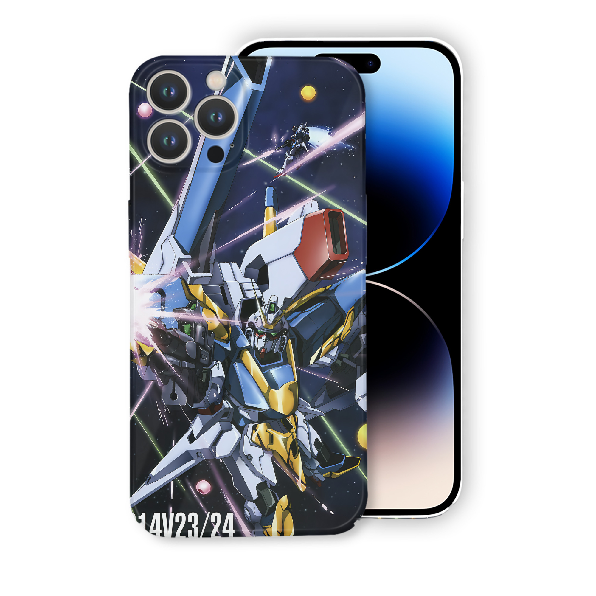 （画像用） 機動戦士ガンダム Mobile Suit Gundam 【iPhone 14シリーズ対応】ハードケース